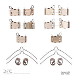 Dynamic Friction 2018-2025 Lexus ES350 Front Premium Hardware Kit by Dynamic Friction Company 340-76084