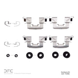Dynamic Friction 2016-2025 Mazda 2 (Mexico) Front Premium Hardware Kit by Dynamic Friction Company 340-76086