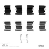 Dynamic Friction 1992-2011 Honda Passport Front Premium Hardware Kit by Dynamic Friction Company 340-80006