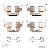 Dynamic Friction 2013-2018 Mazda CX-5 Rear Premium Hardware Kit by Dynamic Friction Company 340-80035