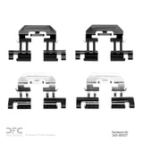Dynamic Friction 2014-2018 Mazda 3 Rear Premium Hardware Kit by Dynamic Friction Company 340-80037