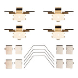 Dynamic Friction 2006-2013 Ford Fusion Front Premium Hardware Kit by Dynamic Friction Company 340-80040