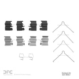 Dynamic Friction 1990-2008 Chevrolet Tracker Front Premium Hardware Kit by Dynamic Friction Company 340-80041