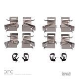 Dynamic Friction 2014-2018 Mazda 3 Front Premium Hardware Kit by Dynamic Friction Company 340-80042