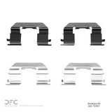 Dynamic Friction 2015-2023 Hyundai Grand i10 (Mexico) Front Premium Hardware Kit by Dynamic Friction Company 340-92001