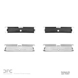 Dynamic Friction 2006-2010 Hummer H3 Rear Premium Hardware Kit by Dynamic Friction Company 340-93001