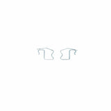 Dynamic Friction 2000-2007 Mitsubishi Space Star (Mexico) Rear Premium Hardware Kit by Dynamic Friction Company 340-99003