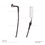 Dynamic Friction 2002-2008 BMW 760i Front Sensor Wire by Dynamic Friction Company 341-31023