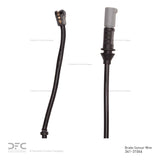 Dynamic Friction 2010-2020 BMW 760LI Rear Sensor Wire by Dynamic Friction Company 341-31046
