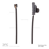 Dynamic Friction 2014-2015 Chevrolet Camaro Front Sensor Wire by Dynamic Friction Company 341-47002
