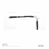 Dynamic Friction 2006-2013 Land Rover Range Rover Sport Front Right Brake Hose by Dynamic Friction Company 350-11008