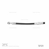 Dynamic Friction 1990-2001 Subaru Legacy Front Left Brake Hose by Dynamic Friction Company 350-13013