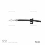 Dynamic Friction 1999-2002 Daewoo Leganza Rear Left Brake Hose by Dynamic Friction Company 350-18001
