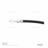 Dynamic Friction 1992-1997 Honda Passport Rear Lefto Brake Hose by Dynamic Friction Company 350-37021