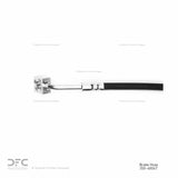 Dynamic Friction 1988-1992 Dodge Monaco Rear Lefto Brake Hose by Dynamic Friction Company 350-40067