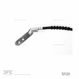 Dynamic Friction 1993-1997 Dodge Intrepid Rear Right/Rear Left Brake Hose by Dynamic Friction Company 350-40068
