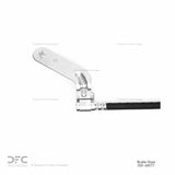 Dynamic Friction 1993-1997 Chrysler LHS Rear Right Brake Hose by Dynamic Friction Company 350-40071