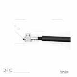 Dynamic Friction 2006-2023 Chrysler 300 Rear Left Brake Hose by Dynamic Friction Company 350-40098