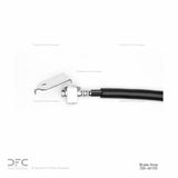 Dynamic Friction 2006-2013 Chrysler 300 Rear Left Brake Hose by Dynamic Friction Company 350-40105