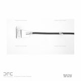 Dynamic Friction 1982-1989 Dodge B100 Front Left Brake Hose by Dynamic Friction Company 350-40128