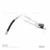 Dynamic Friction 1997-2002 Dodge Durango Front Right Brake Hose by Dynamic Friction Company 350-40160