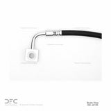 Dynamic Friction 2000-2002 Dodge Ram 3500 Pickup Front Left Brake Hose by Dynamic Friction Company 350-40185