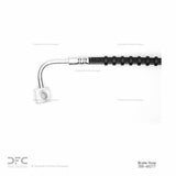 Dynamic Friction 2008-2014 Chrysler Town & Country Front Left Brake Hose by Dynamic Friction Company 350-40217