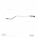 Dynamic Friction 2002-2008 Dodge Ram 1500 Pickup Rear Left lo Brake Hose by Dynamic Friction Company 350-40260