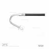 Dynamic Friction 2004-2009 Chrysler Aspen Rear Brake Hose by Dynamic Friction Company 350-40270