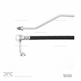 Dynamic Friction 2007-2012 Dodge Ram 3500 Pickup Rear Left lo Brake Hose by Dynamic Friction Company 350-40290