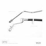 Dynamic Friction 2012-2022 Ram 1500 Rear Left Brake Hose by Dynamic Friction Company 350-40313