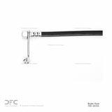 Dynamic Friction 2013-2018 Ram 3500/2500 Rear Right lo/Rear Right Brake Hose by Dynamic Friction Company 350-40326