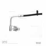 Dynamic Friction 2007-2018 Jeep Wrangler Front Left Brake Hose by Dynamic Friction Company 350-42026