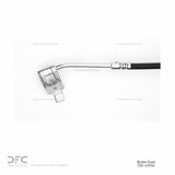 Dynamic Friction 2007-2018 Jeep Wrangler Rear Left Brake Hose by Dynamic Friction Company 350-42056