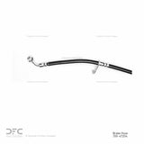 Dynamic Friction 2013-2017 Chevrolet Equinox Rear Right Brake Hose by Dynamic Friction Company 350-47204