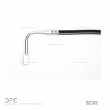 Dynamic Friction 2014-2019 Chevrolet Corvette Rear Right Brake Hose by Dynamic Friction Company 350-47213