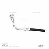 Dynamic Friction 1991-1997 Chevrolet S10 Blazer Front Left Brake Hose by Dynamic Friction Company 350-47273