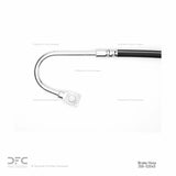 Dynamic Friction 1988-1988 Pontiac Fiero Rear Right Brake Hose by Dynamic Friction Company 350-52045
