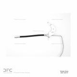 Dynamic Friction 2008 Saturn Astra Rear Left Brake Hose by Dynamic Friction Company 350-53019