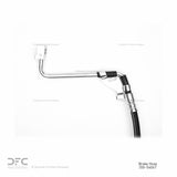 Dynamic Friction 2004-2005 Ford Freestar Front Right Brake Hose by Dynamic Friction Company 350-54067
