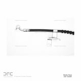 Dynamic Friction 2009-2012 Ford Fusion Front Left Brake Hose by Dynamic Friction Company 350-54088