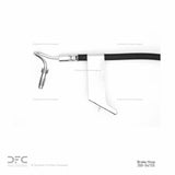 Dynamic Friction 1993-1997 Ford Thunderbird Rear Right Brake Hose by Dynamic Friction Company 350-54155