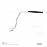 Dynamic Friction 1996-1998 Ford Mustang Rear Left lo Brake Hose by Dynamic Friction Company 350-54160