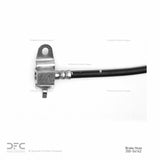 Dynamic Friction 1995-2007 Ford Taurus Rear Right Brake Hose by Dynamic Friction Company 350-54162