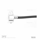 Dynamic Friction 1996-2007 Ford Taurus Rear Right Brake Hose by Dynamic Friction Company 350-54165