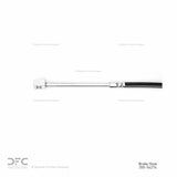 Dynamic Friction 1984-1985 Ford Bronco II Front Left Brake Hose by Dynamic Friction Company 350-54274