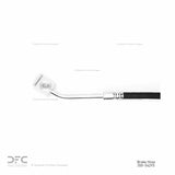 Dynamic Friction 1978-1979 Ford F-150 4WD Front Left lo Brake Hose by Dynamic Friction Company 350-54295