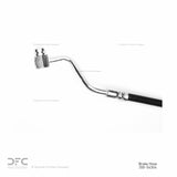 Dynamic Friction 1991-1994 Ford Explorer Front Left Brake Hose by Dynamic Friction Company 350-54304