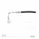 Dynamic Friction 1997-2004 Ford F-150 2WD Front Left Brake Hose by Dynamic Friction Company 350-54375