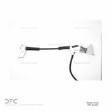 Dynamic Friction 2005-2007 Ford F-250 Super Duty 4WD Front Right Brake Hose by Dynamic Friction Company 350-54400